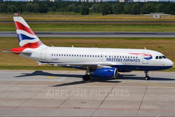 G-EUPN - British Airways Airbus A319