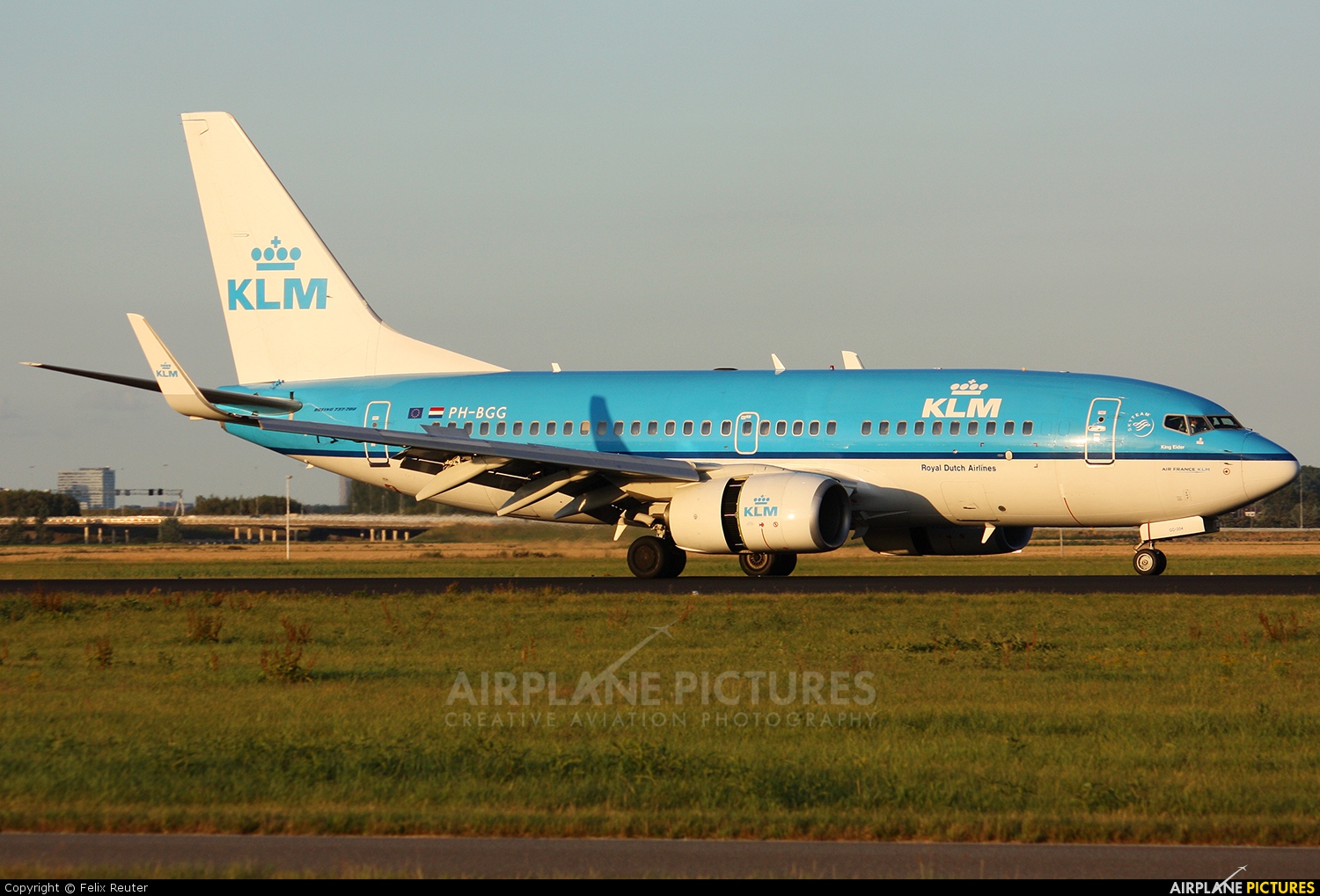 KLM PH-BGG aircraft at Amsterdam - Schiphol