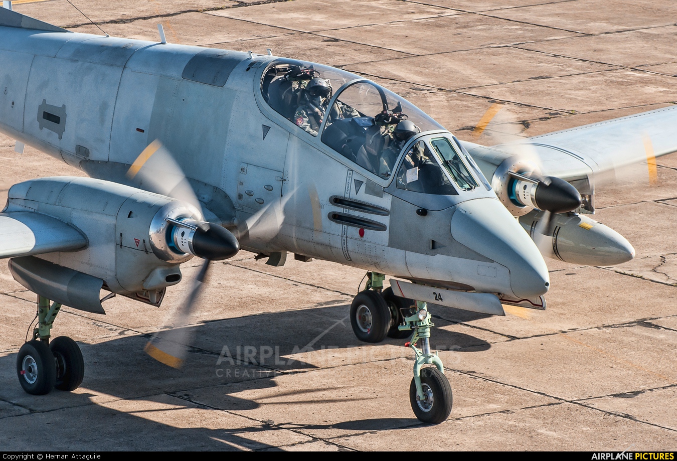 Argentina - Air Force A-524 aircraft at Morón