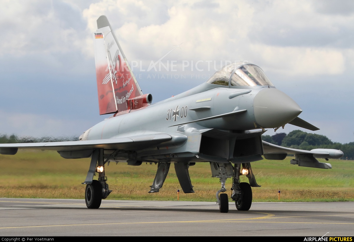 Germany - Air Force 31+00 aircraft at Copenhagen Roskilde