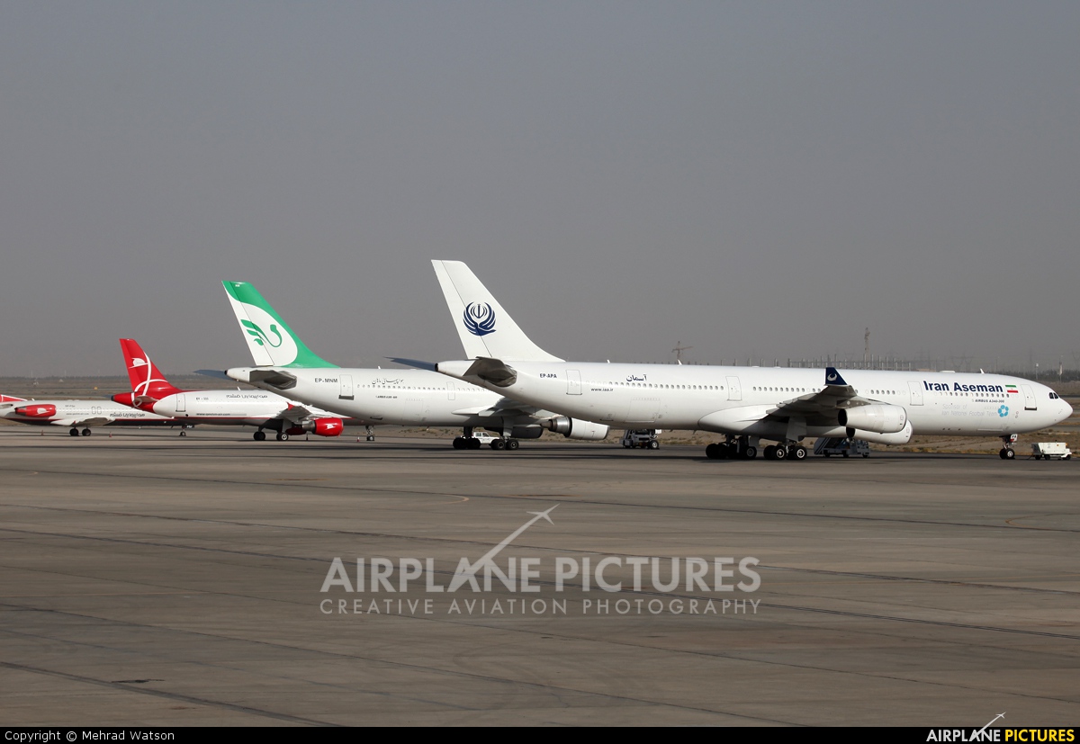 Iran Aseman EP-APA aircraft at Tehran - Imam Khomeini Intl