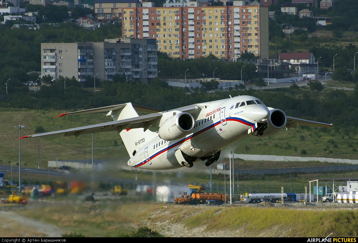 Rossiya RA-61703 aircraft at Gelendzhik