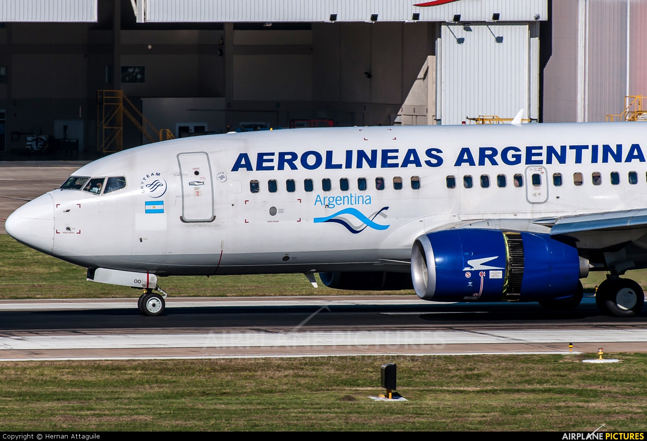 Aerolineas Argentinas LV-GOO aircraft at Buenos Aires - Jorge Newbery
