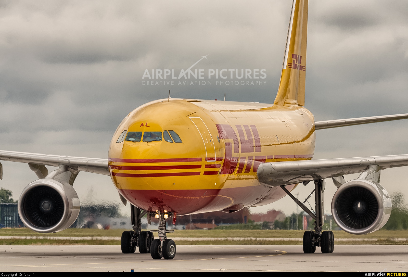 DHL Cargo D-AEAL aircraft at Leipzig - Halle