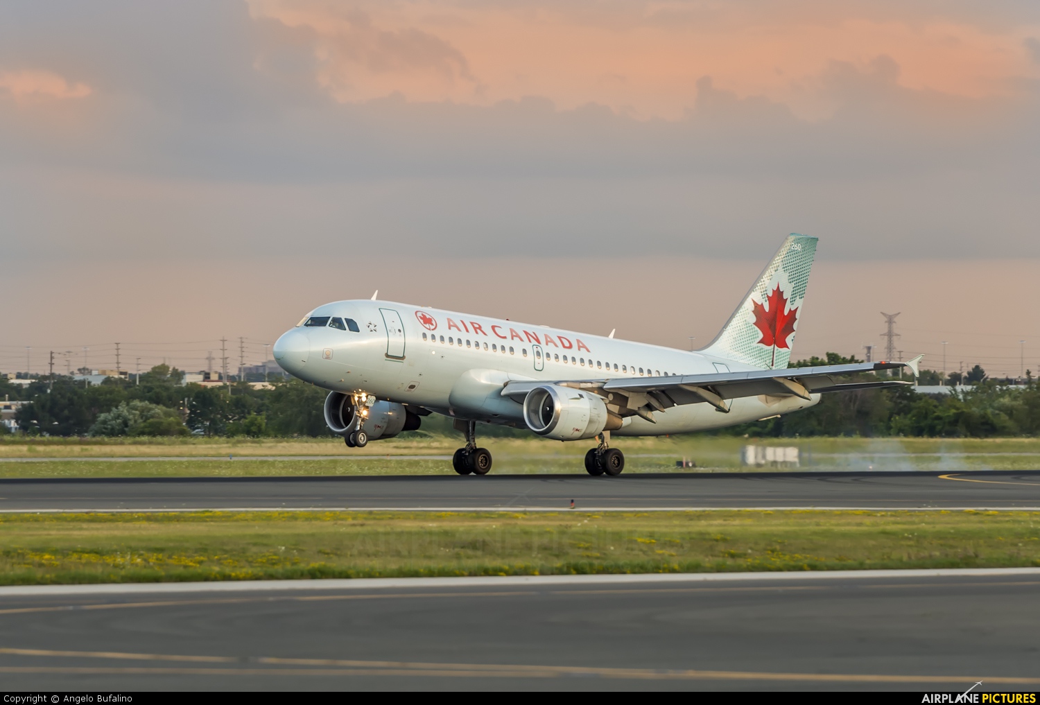 Air Canada C-FYKC aircraft at Toronto - Pearson Intl, ON