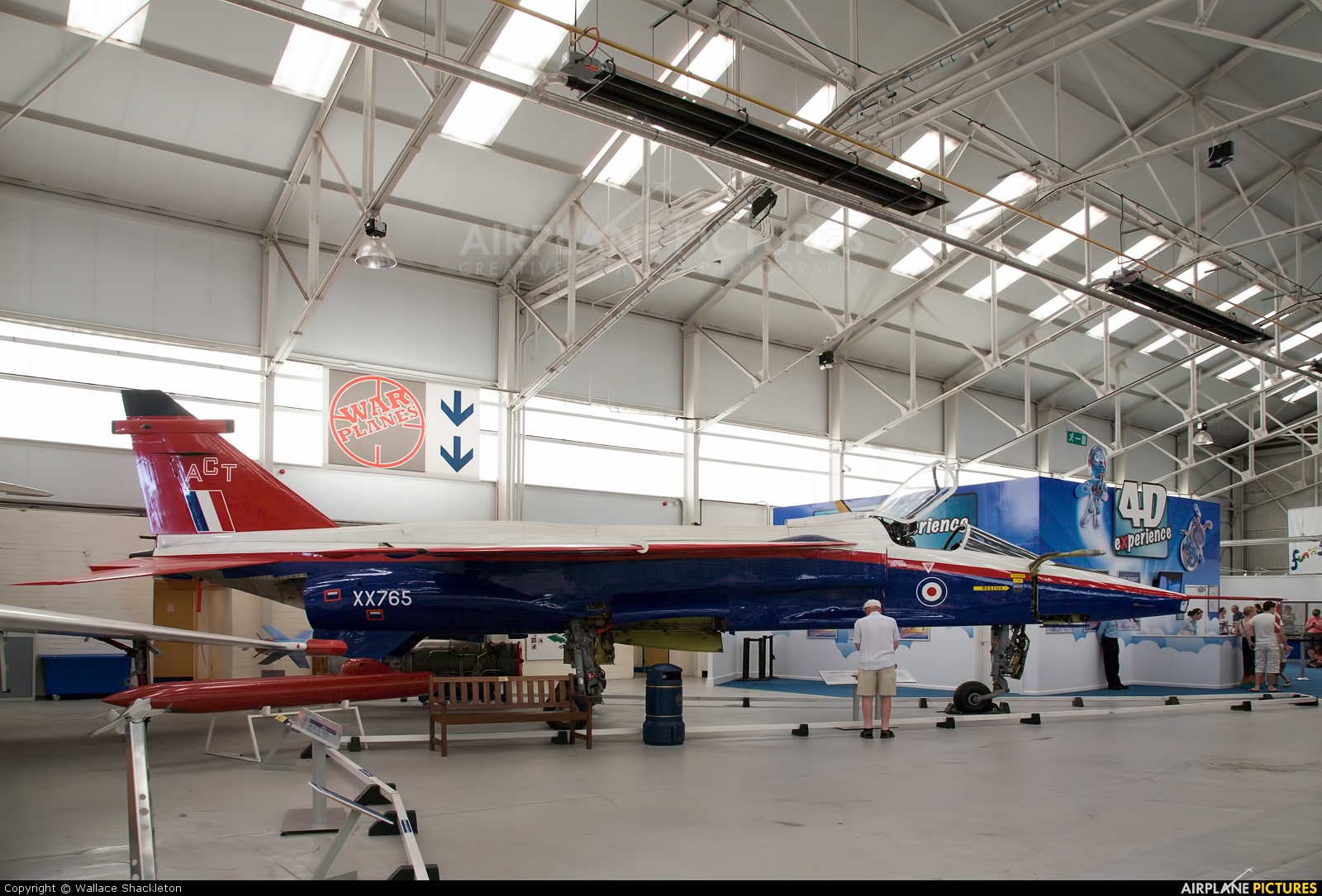UK - Aeroplane & Armament Experimental Establishment XX765 aircraft at Cosford - RAF Museum