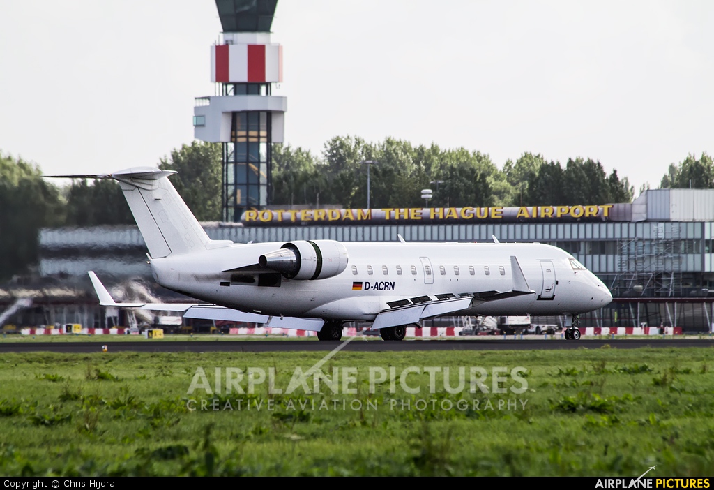 FAI Rent-A-Jet D-ACRN aircraft at Rotterdam