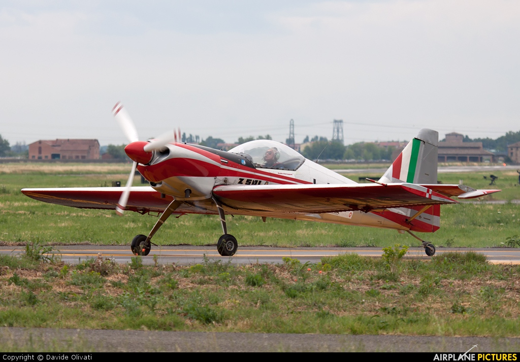 Private I-HANS aircraft at Parma