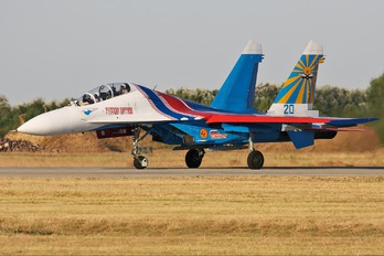 20 - Russia - Air Force "Russian Knights" Sukhoi Su-27UB