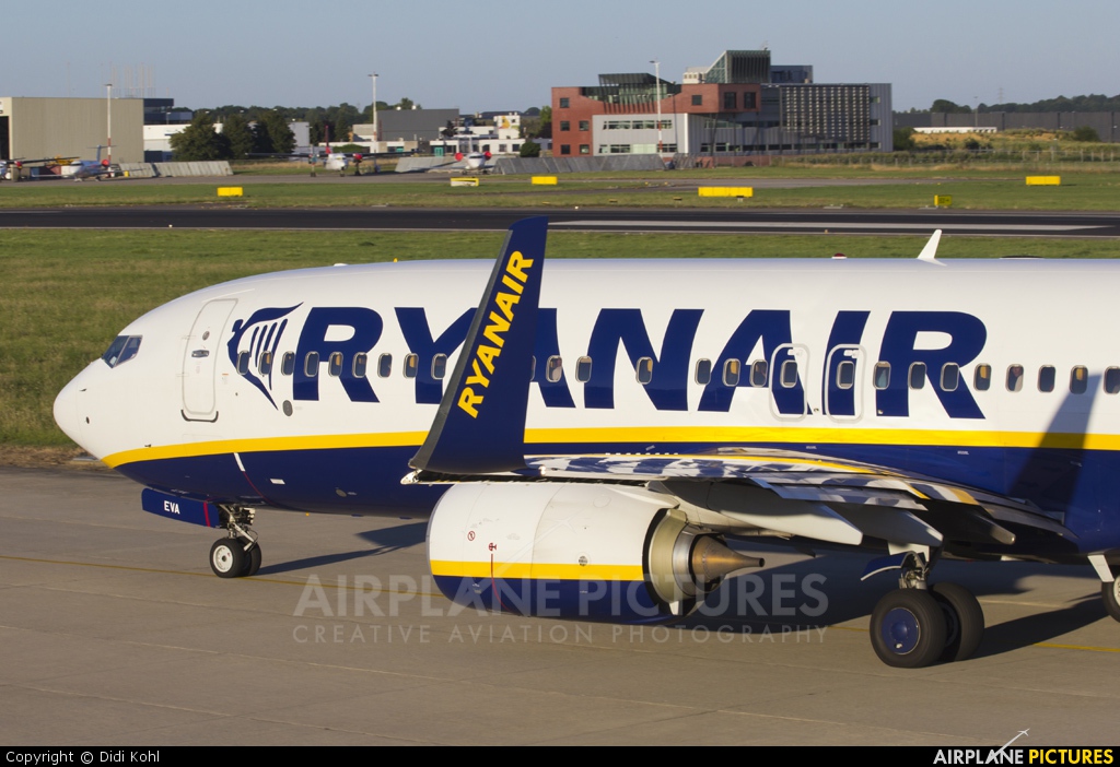 Ryanair EI-EVA aircraft at Maastricht - Aachen