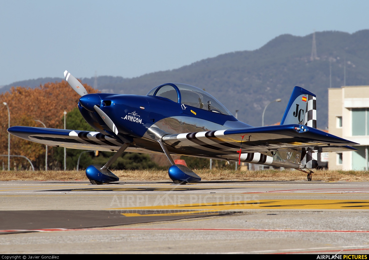 Private EC-XFU aircraft at Sabadell