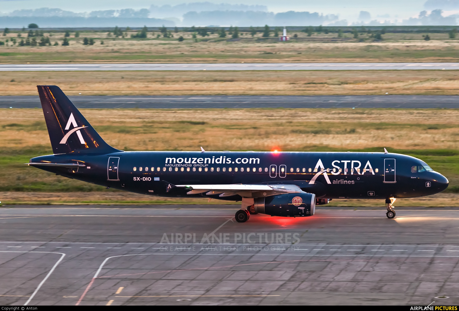 Astra Airlines SX-DIO aircraft at Chelyabinsk