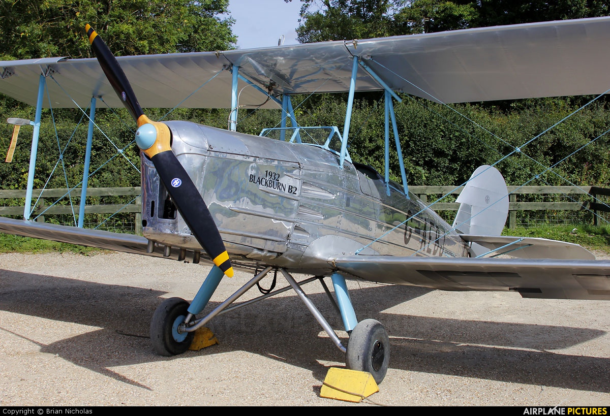 The Shuttleworth Collection G-AEBJ aircraft at Duxford