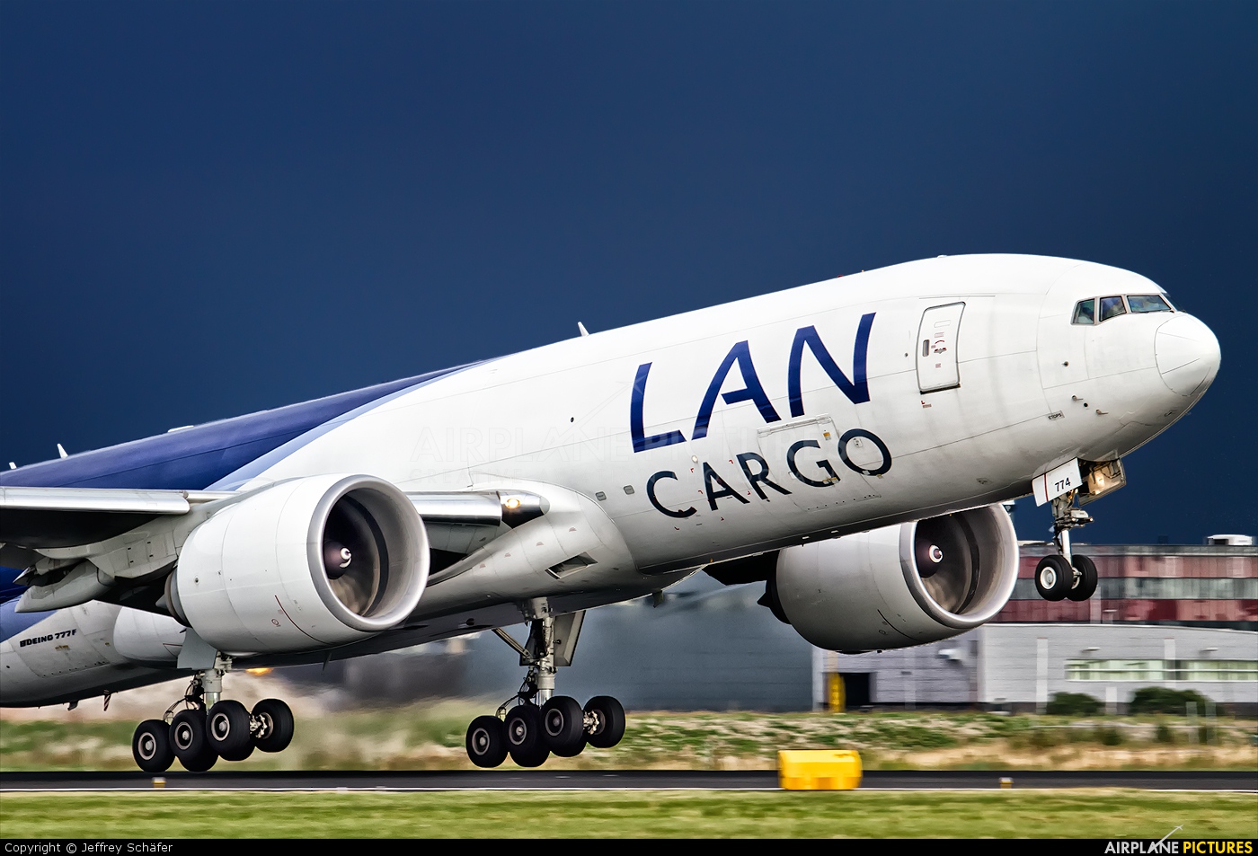 LAN Cargo N774LA aircraft at Amsterdam - Schiphol