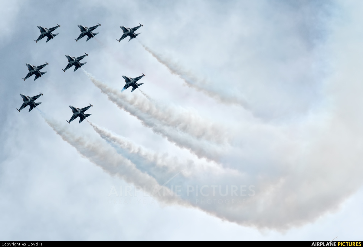 Korea (South) - Air Force: Black Eagles 10-0053 aircraft at Fairford