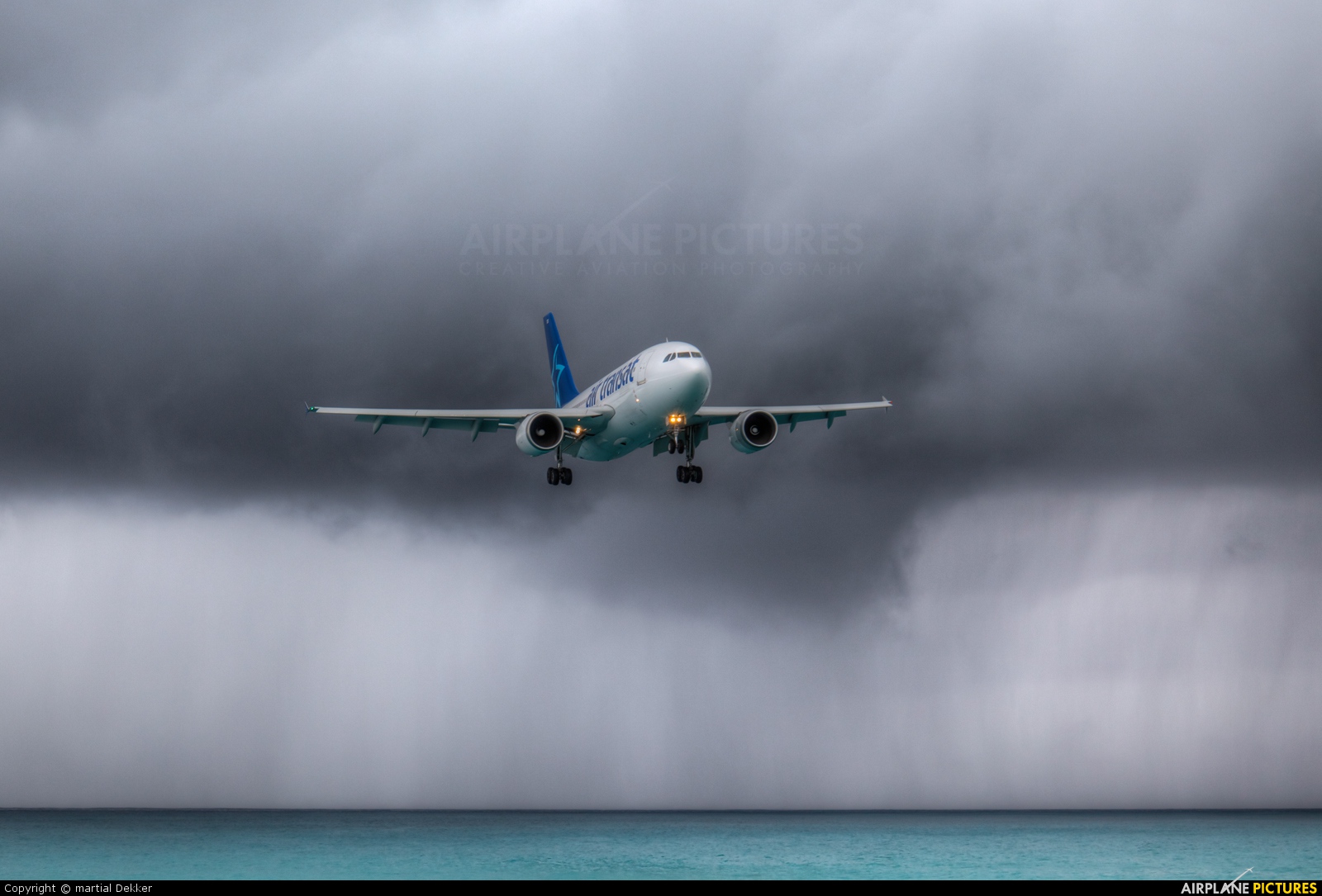 Air Transat C-GPAT aircraft at Sint Maarten - Princess Juliana Intl