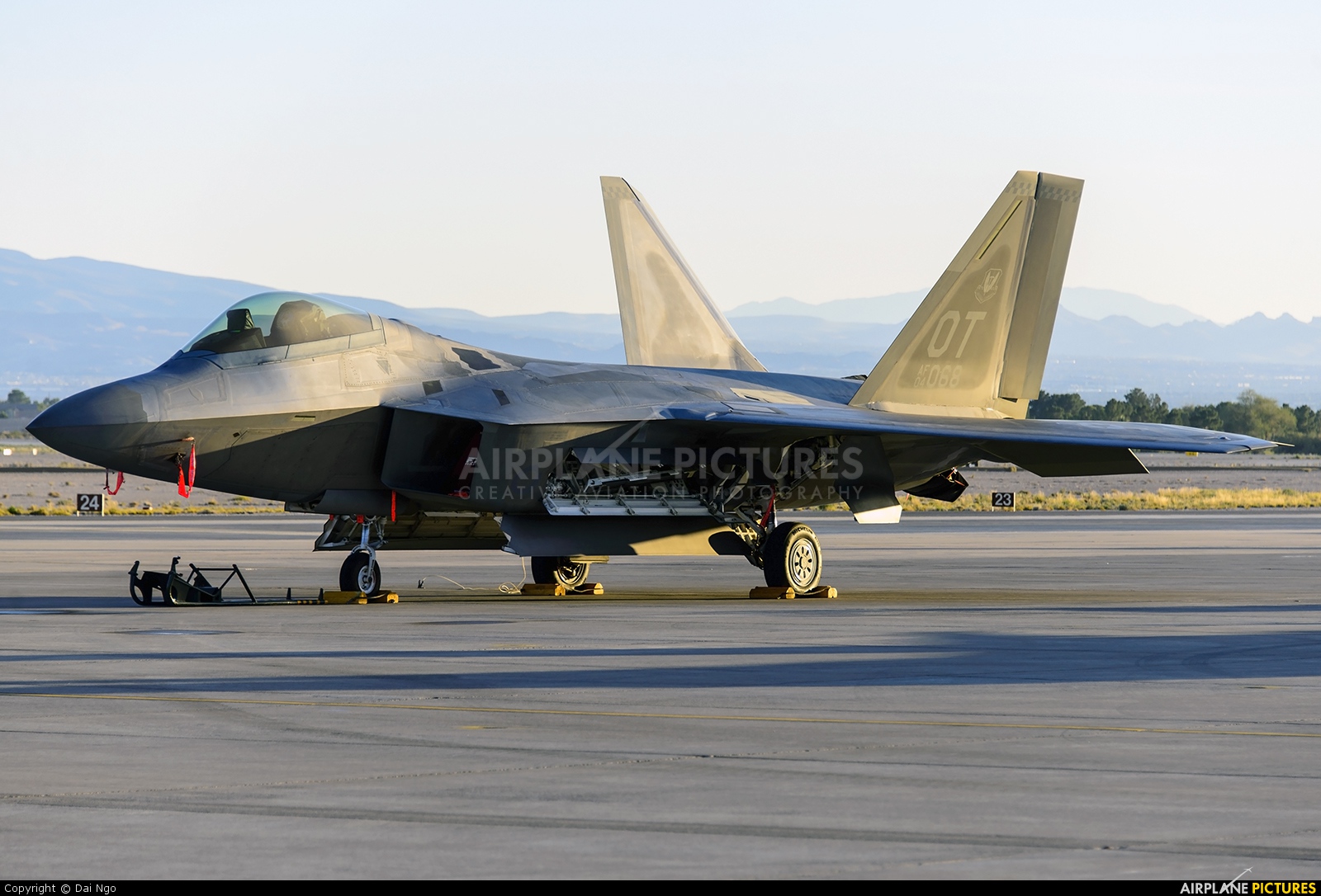 USA - Air Force 04-4068 aircraft at Nellis AFB