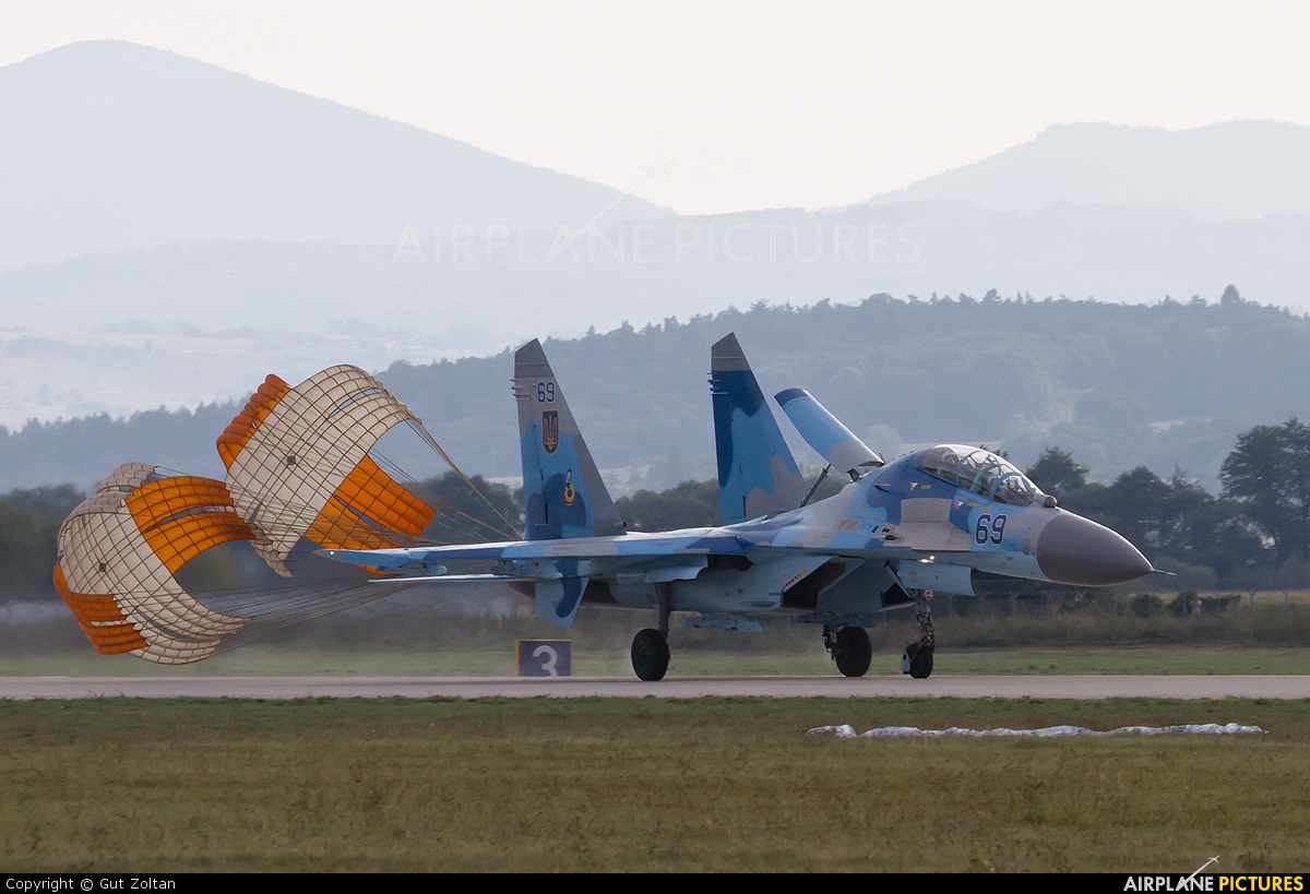 Ukraine - Air Force 69 aircraft at Sliač