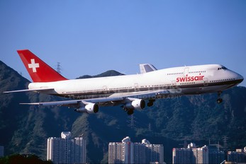 HB-IGC - Swissair Boeing 747-300