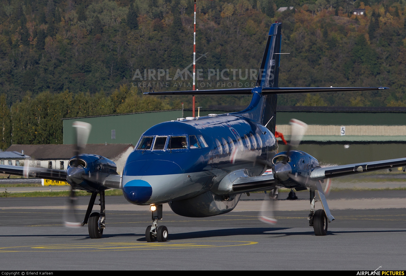 Avies LN-FAQ aircraft at Trondheim - Vaernes