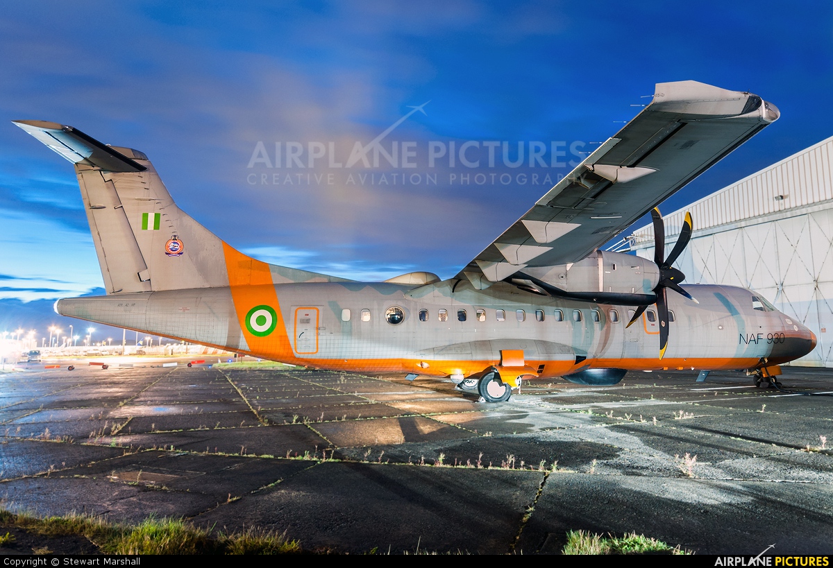 Nigeria - Air Force NAF930 aircraft at Edinburgh