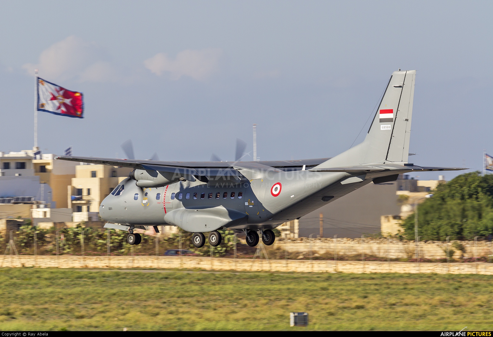 Yemen - Air Force 2211 aircraft at Malta Intl