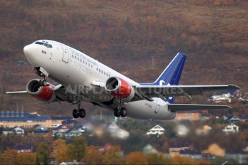 LN-BRH - SAS - Scandinavian Airlines Boeing 737-500