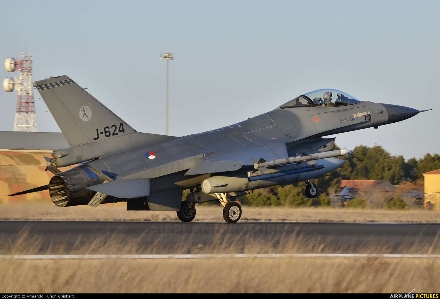 Netherlands - Air Force J-624 aircraft at Albacete