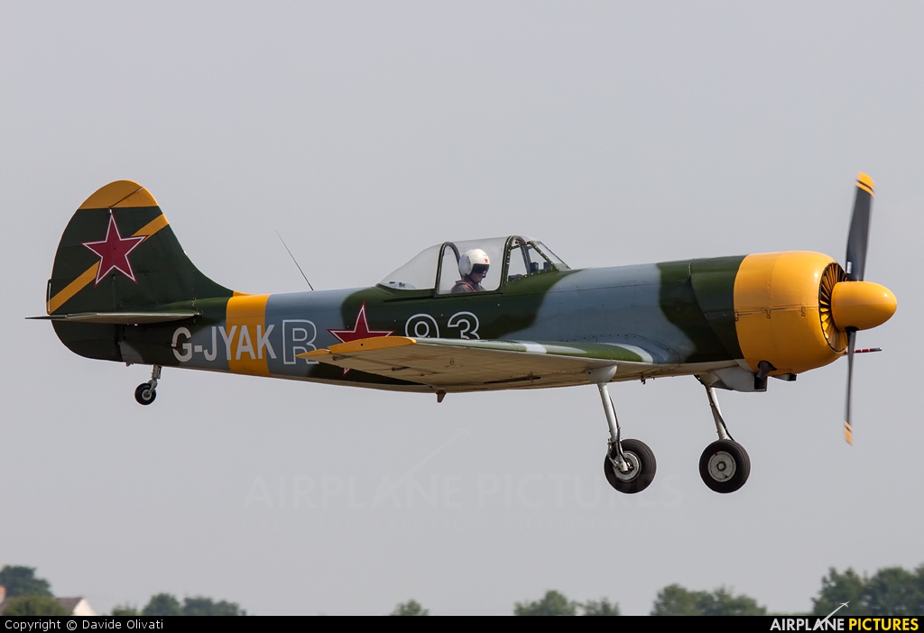 Private G-JYAK aircraft at Duxford