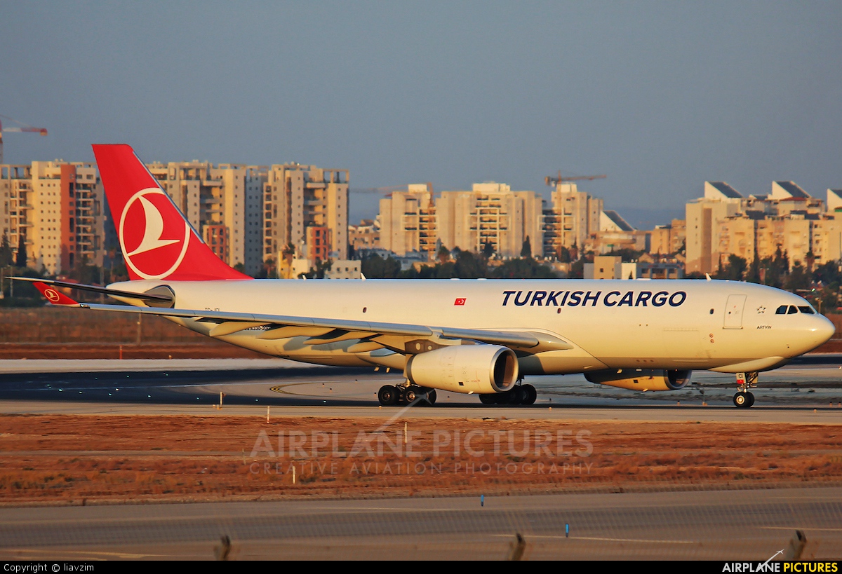 Turkish Cargo TC-JCI aircraft at Tel Aviv - Ben Gurion