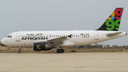5A-ONC - Afriqiyah Airways Airbus A319