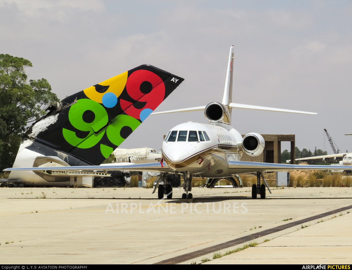 Libya - Government 5A-DCM aircraft at Tripoli