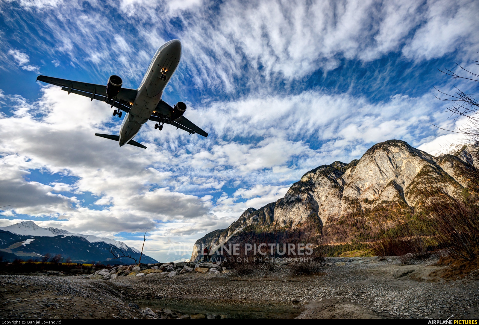 Hamburg Airways D-AHHF aircraft at Innsbruck