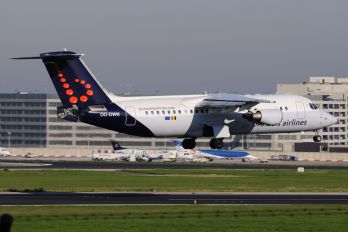 OO-DWK - Brussels Airlines British Aerospace BAe 146-300/Avro RJ100