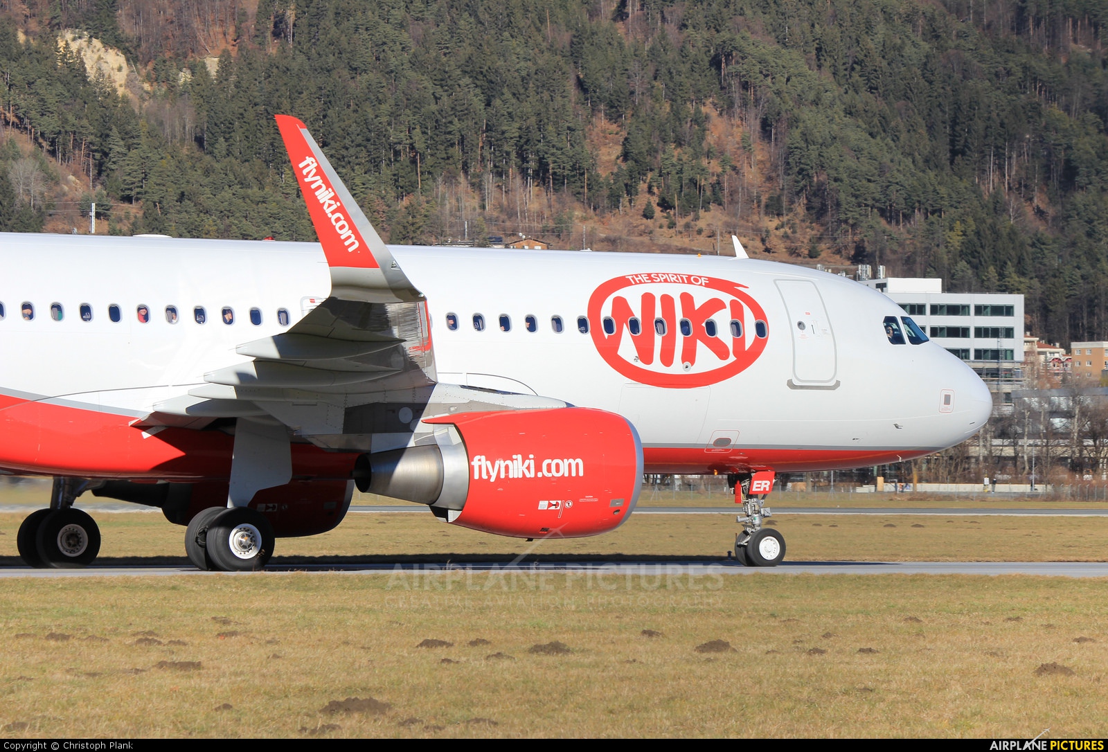Niki OE-LER aircraft at Innsbruck