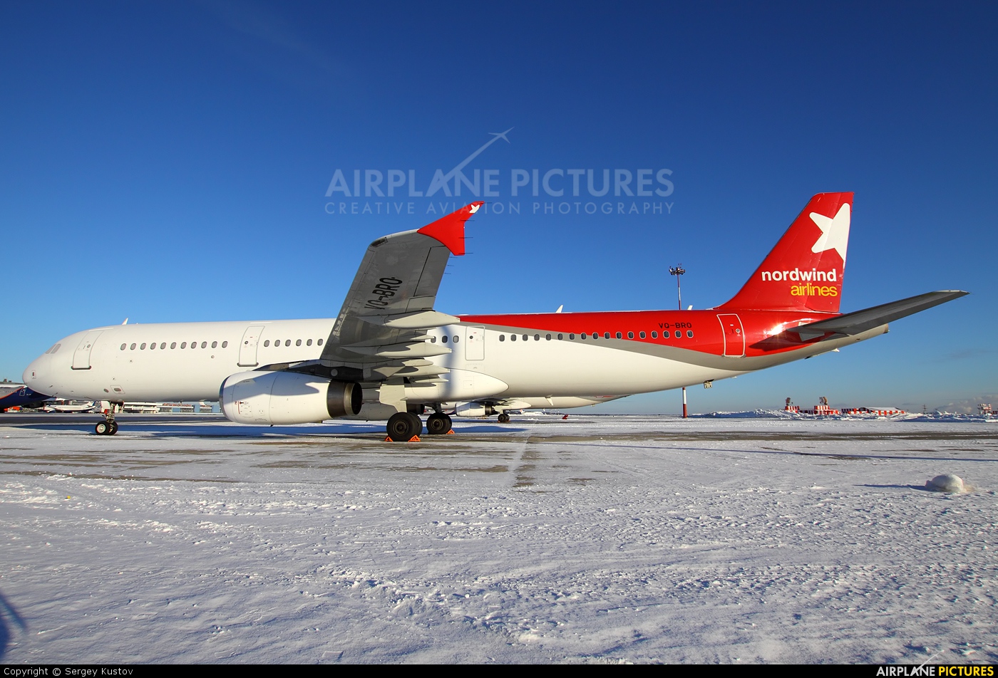 Nordwind Airlines VQ-BRO aircraft at Moscow - Sheremetyevo