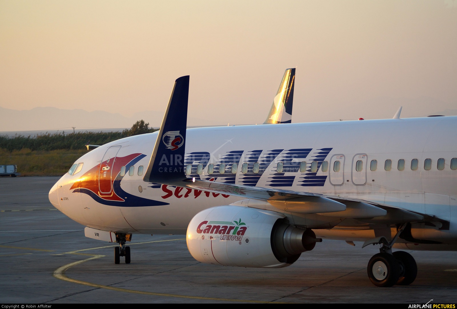 Travel Service OM-TVR aircraft at Rhodes - Diagoras