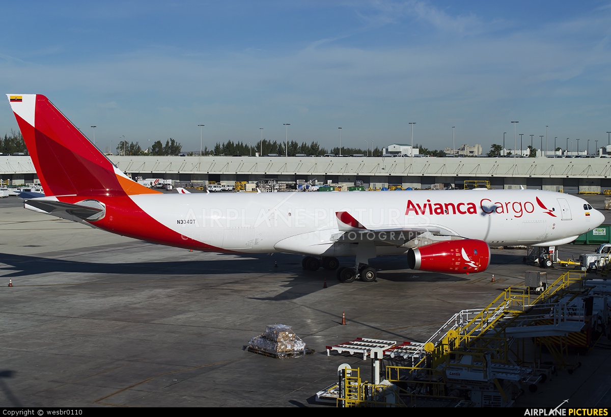Avianca Cargo N334QT aircraft at Miami Intl