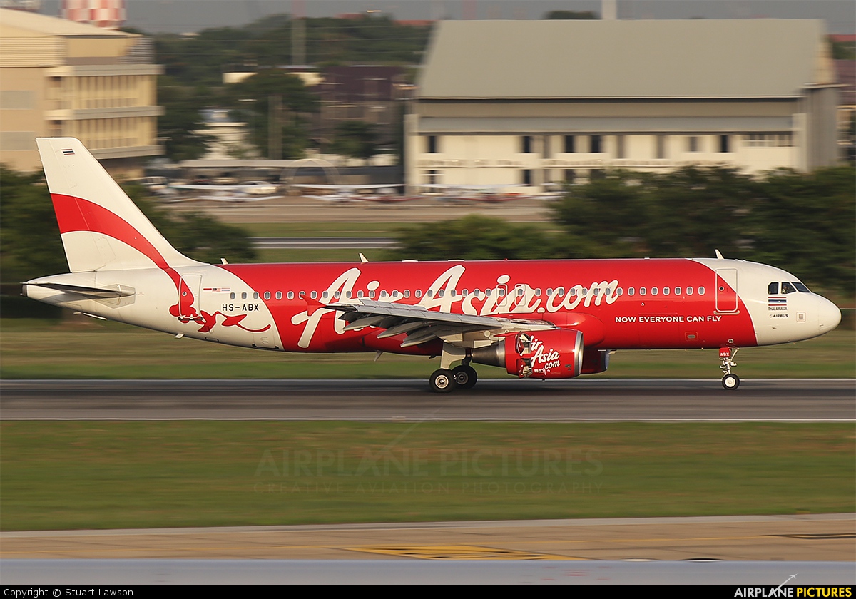 AirAsia (Thailand) HS-ABX aircraft at Bangkok - Don Muang