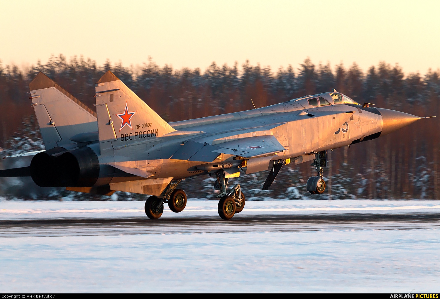Russia - Air Force 95 aircraft at Undisclosed Location