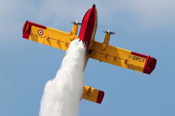 I-DPCY - Italy - Protezione civile Canadair CL-415 (all marks)