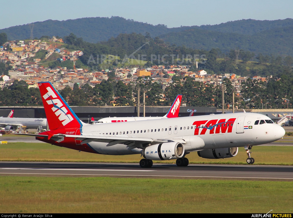 TAM PR-MAP aircraft at São Paulo - Guarulhos