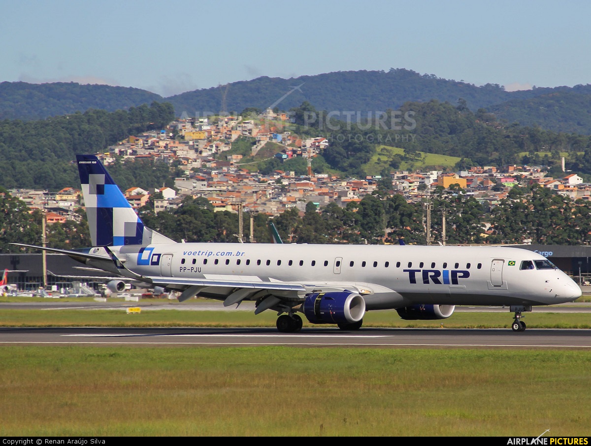 Trip Linhas Aéreas PP-PJU aircraft at São Paulo - Guarulhos