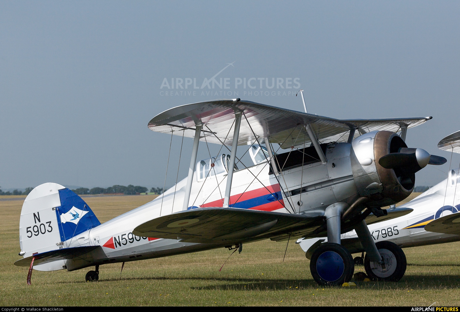 Patina G-GLAD aircraft at Duxford
