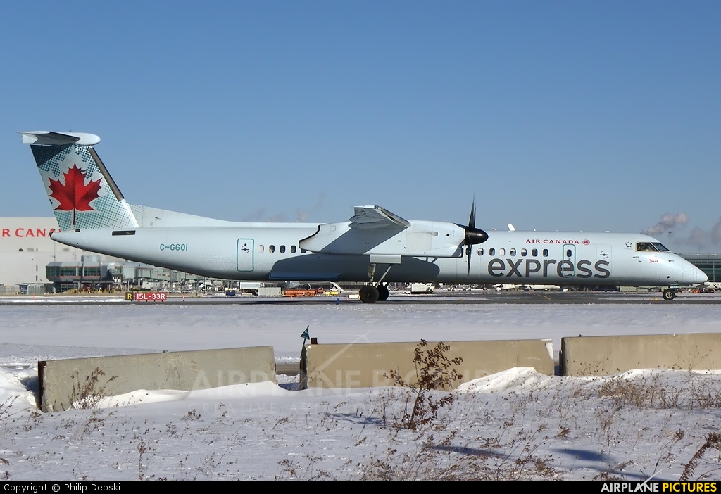Air Canada Express C-GGOI aircraft at Toronto - Pearson Intl, ON