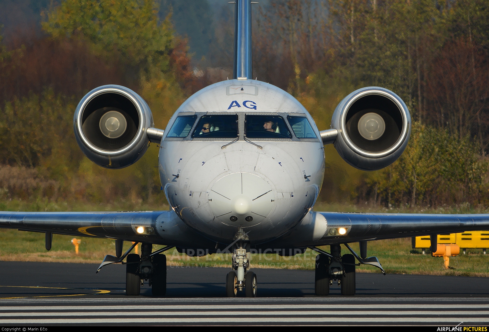 Adria Airways S5-AAG aircraft at Ljubljana - Brnik