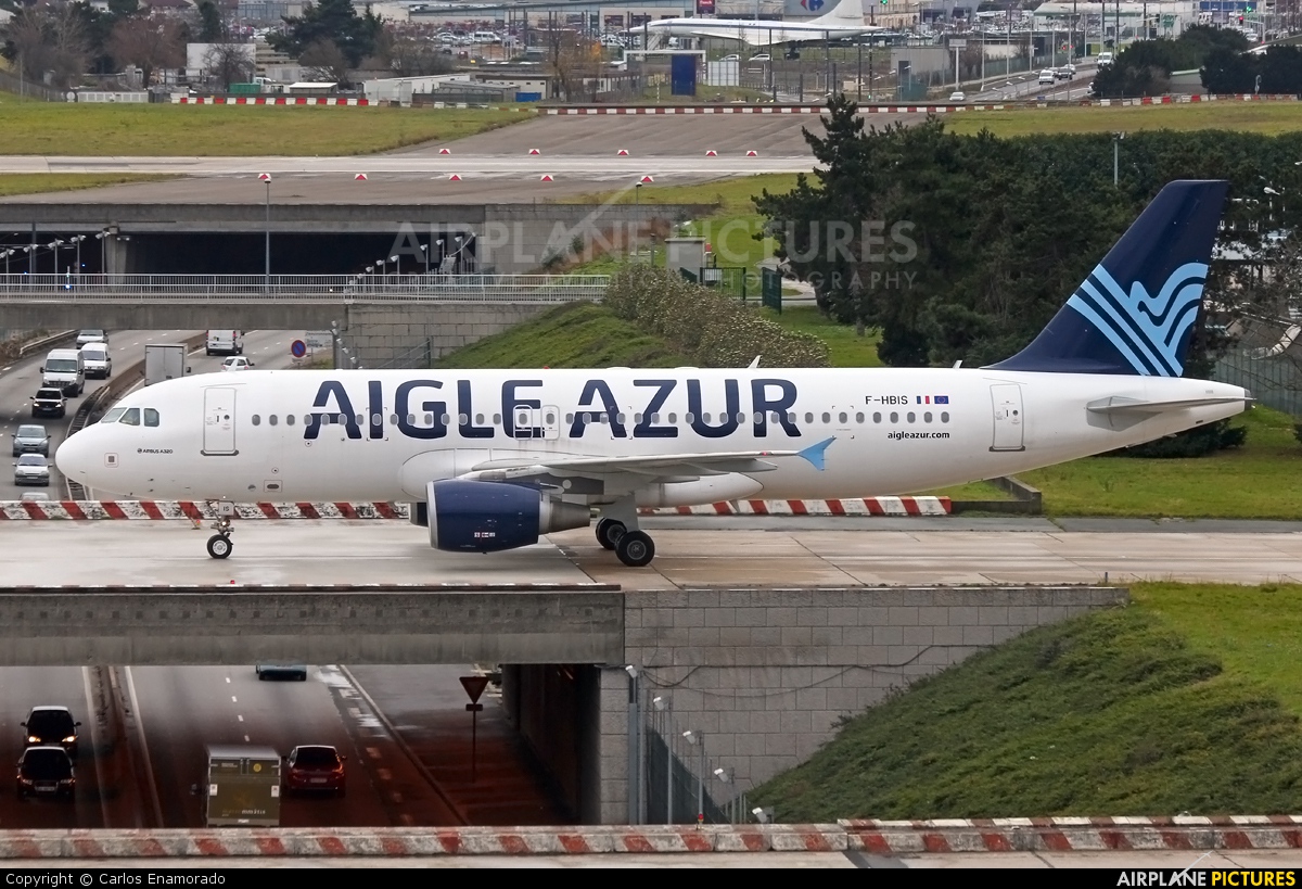 Aigle Azur F-HBIS aircraft at Paris - Orly