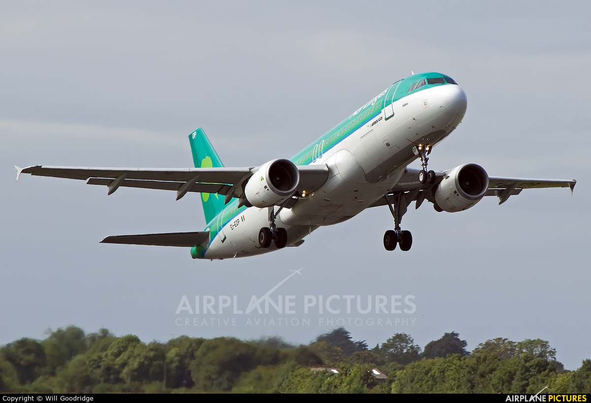 Aer Lingus EI-EDP aircraft at Dublin