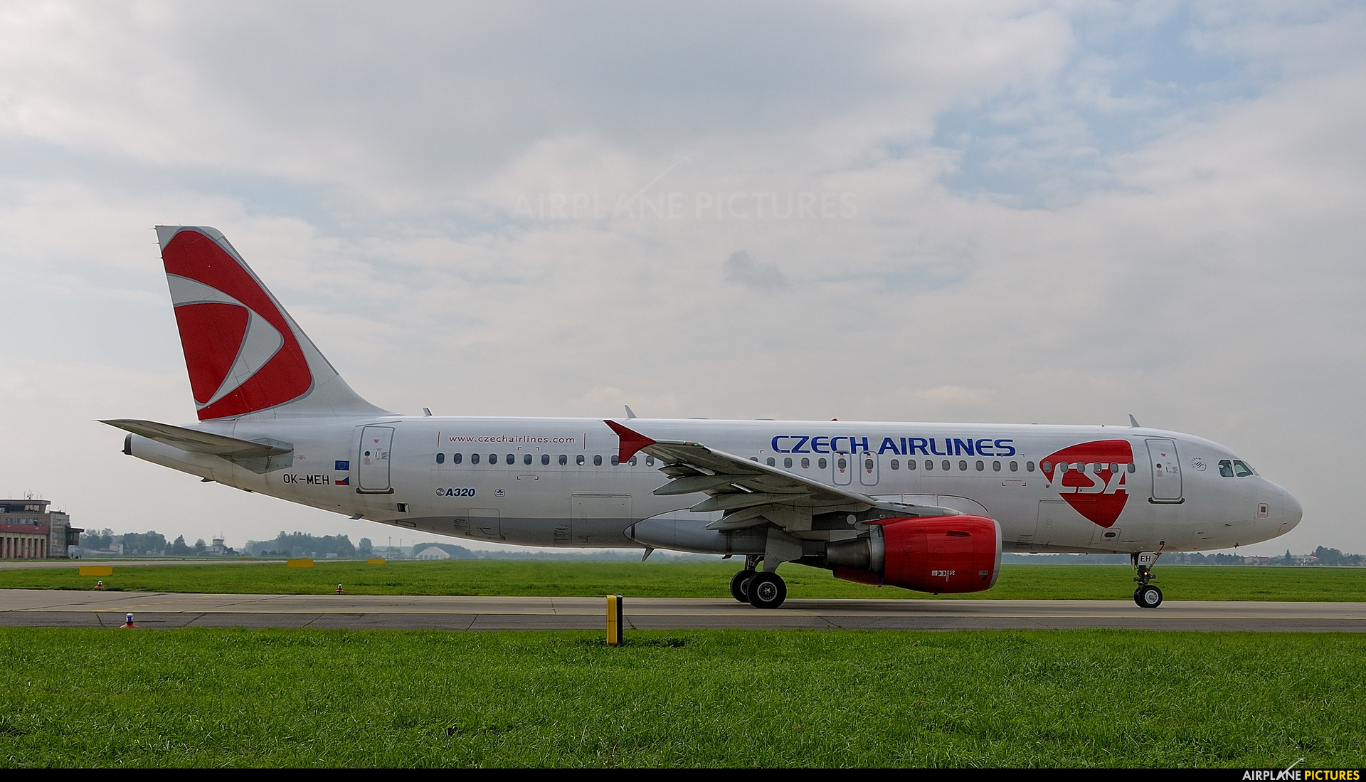 CSA - Czech Airlines OK-MEH aircraft at Ostrava Mošnov
