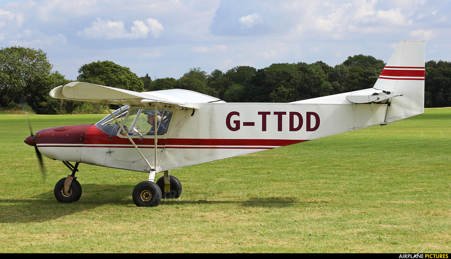 Private G-TTDD aircraft at Northampton / Sywell